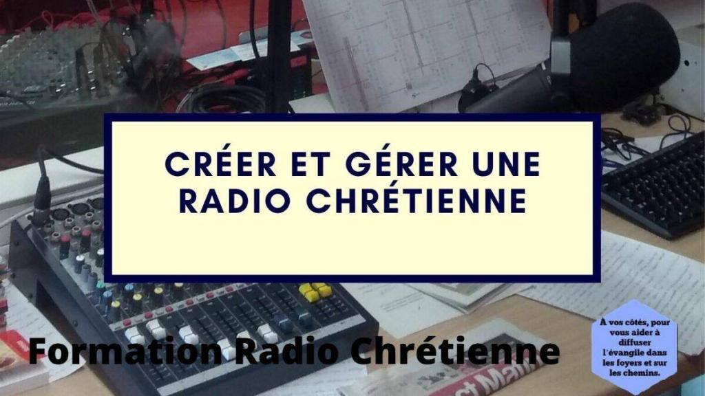 Formation : Créez et gérez une radio chrétienne