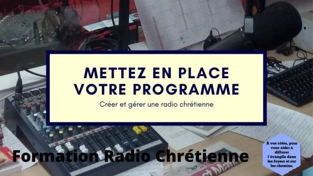 Formation : Mettez en place votre programme